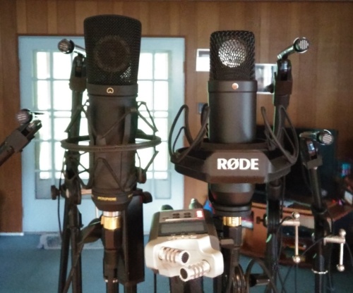 The main mic cluster